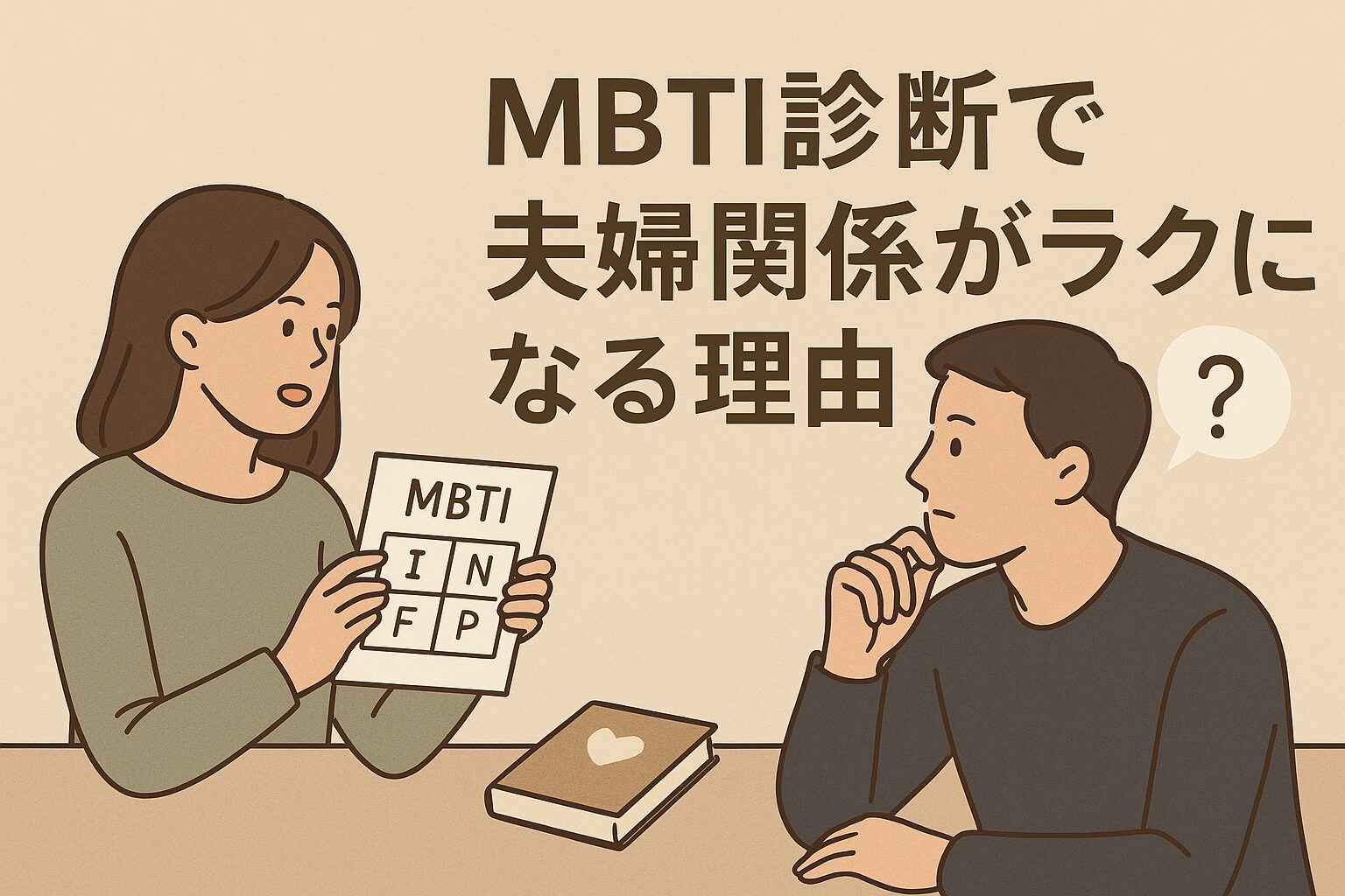 MBTI診断で夫婦関係がラクになる理由